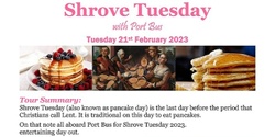 Banner image for Shrove Tuesday (Pancake Day) with Port Bus