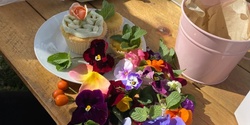 Banner image for Edible Flower Picking, Decorate your own Cupcake