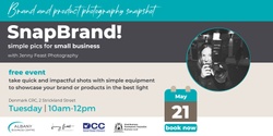Banner image for SnapBrand! Simple pics for small business - Denmark