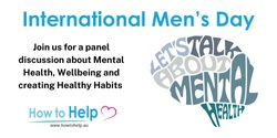 Banner image for International Men's Day - Let's talk about Mental Health