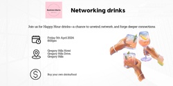 Banner image for EmpowerHER networking drinks