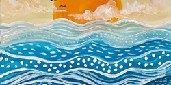 Banner image for Ocean Vibes - Social  Online Art Class