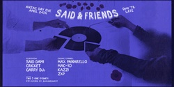 Banner image for Said & Friends Launch