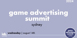 Banner image for IAB Australia Game Advertising Summit