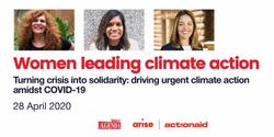 Banner image for Women Leading Climate Action Webinar Series: Hosted by ActionAid Australia in partnership with Women’s Agenda