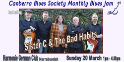 Banner image for CBS March Blues Jam hosted by Sister C & The Bad Habits