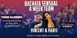 Banner image for Bachata 4 Week Term with Paris and Vince