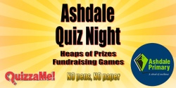 Banner image for Ashdale Quiz Night