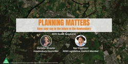 Banner image for Planning Matters