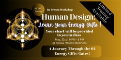 Banner image for Understanding Your Human Design ENERGY GIFTS! A Journey Through the 64 Gates 