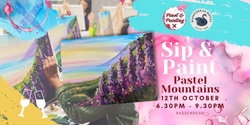 Banner image for Pastel Mountains  - Sip & Paint @ The Bassendean Hotel