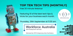 Banner image for Top Ten Tech Tips 
