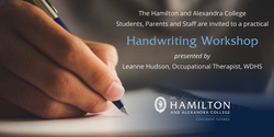 Banner image for Handwriting Workshop