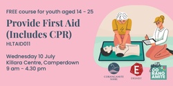 Banner image for Provide First Aid (Includes CPR) - HLTAID011 - Camperdown