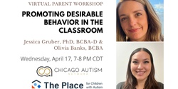 Banner image for Parent Workshop: Promoting Desirable Behavior in the Classroom