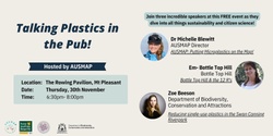 Banner image for Talking Plastics in the Pub - An AUSMAP Hosted Event 