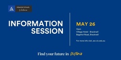 Banner image for ASV/ UK Information Session | 26 May