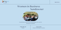 Banner image for Women in Business Sundowner