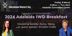 Banner image for 2024 Adelaide International Women's Day Breakfast