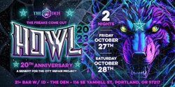 Banner image for HOWL - 20th Annual Halloween Celebration & Fundraiser for the City Repair Project