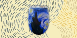 Banner image for Starry Night Wine Glass Painting Event
