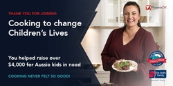 Banner image for ONE NIGHT ONLY: Cooking to Change Children's Lives with MasterChef Winner Elena Duggan