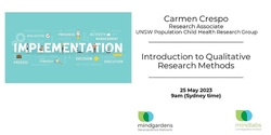 Banner image for MindLabs - Introduction to Implementation Science 