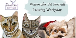 Banner image for Watercolor Pet Portrait Painting Workshop
