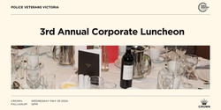 Banner image for Police Veterans Victoria Corporate Luncheon