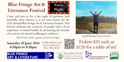 Banner image for 2024 Blue Fringe Festival - Trivia Night