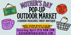 Banner image for Mother's Day Pop Up Market Vendor Sign Up