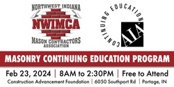 Banner image for NWIMCA Masonry Continuing Education Program
