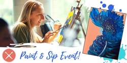 Banner image for Paint & Sip Event: Blue Cockatoo 2/2/23