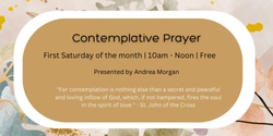 Banner image for Contemplative Prayer