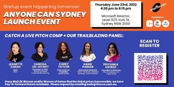 Banner image for Anyone Can - Bla(c)k Women and/or Women of Colour* Entrepreneurship Community - Official Program Sydney Launch Event