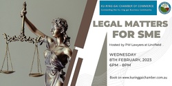 Banner image for Taking care of Legal Issues - What's important for SMEs!