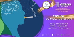 Banner image for Smoking and Mental Health Forum
