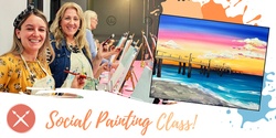 Banner image for Paint & Sip Event: Coogee Beach Jetty 16/03/23