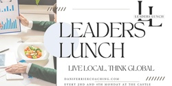 Banner image for Leaders lunch in person master mind group 