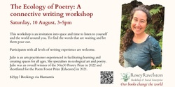 Banner image for The Ecology of Poetry: A connective writing workshop