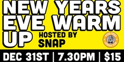 Banner image for NYE Warm-Up // A Comedy Show