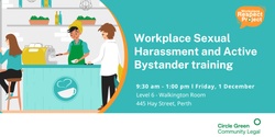 Banner image for Workplace Sexual Harassment and Active Bystander Training