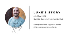 Banner image for Luke's Story - Session One: For youth 12 - 18 years of age