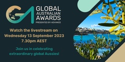 Banner image for Global Australian Awards 2023 | Livestream event
