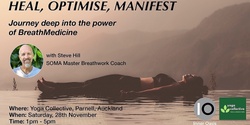 Banner image for BreathMedicine Workshop - HEAL, OPTIMISE, MANIFEST through breathwork