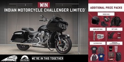 Banner image for Win an Indian Challenger Limited! 