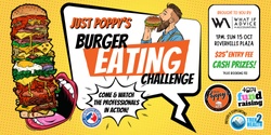Banner image for Just Poppy's Burger Eating Challenge