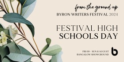 Banner image for Byron Writers Festival 2024 Secondary Schools Day