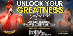 Banner image for UYG LIVE EVENT IN LONDON WITH LUKE MIND POWER & ESTHER SARPHATIE