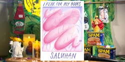 Banner image for SHELF Launch: 'I fear for my books' Saluhan x Arts Gen